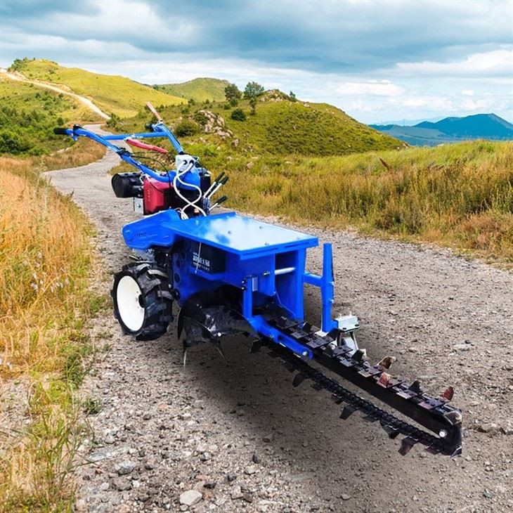 Mini Walk-behind Chain Trencher